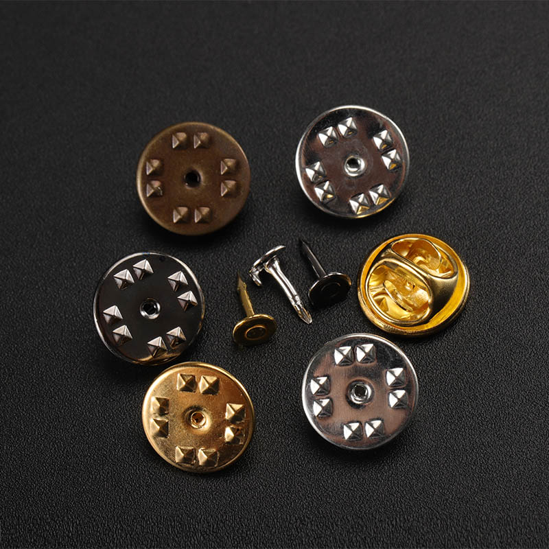 Pin Button Badge - 50 Sets / partij Goud Rhodium