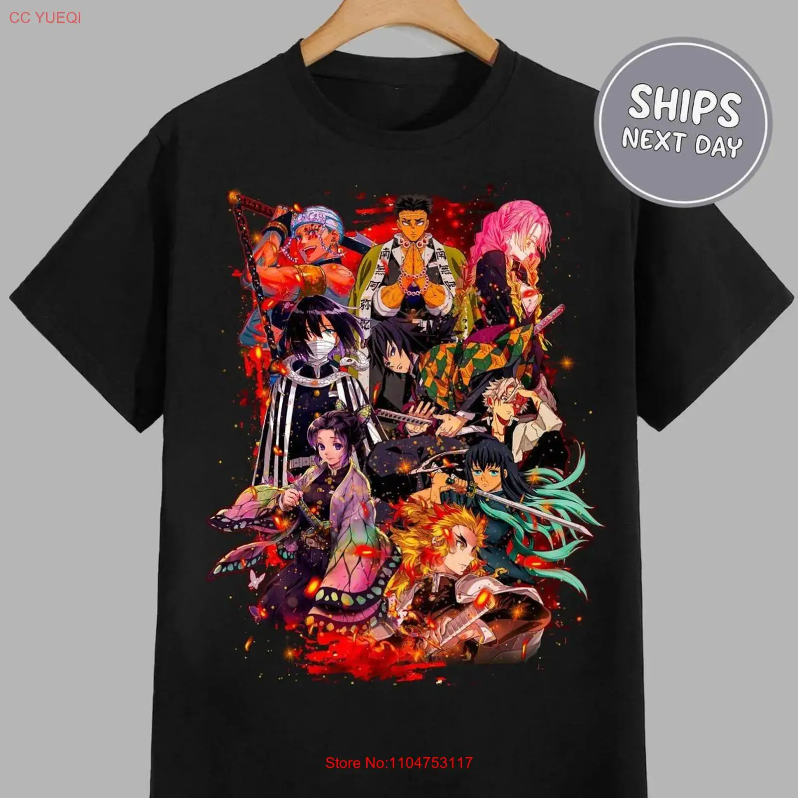 Anime Merchandise Clothes - Demon Slay Anime T-shirt Slayer vintage