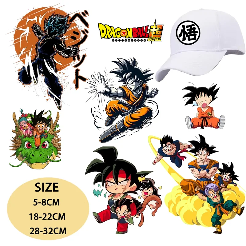 Anime Merchandise Clothes - Dragon Ball Heat Transfer Stickers T-Shirt