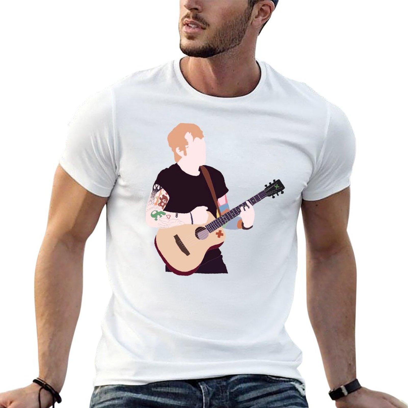 Anime Merchandise T Shirt - Officiële merchandise van Ed Sheeran T-shirt