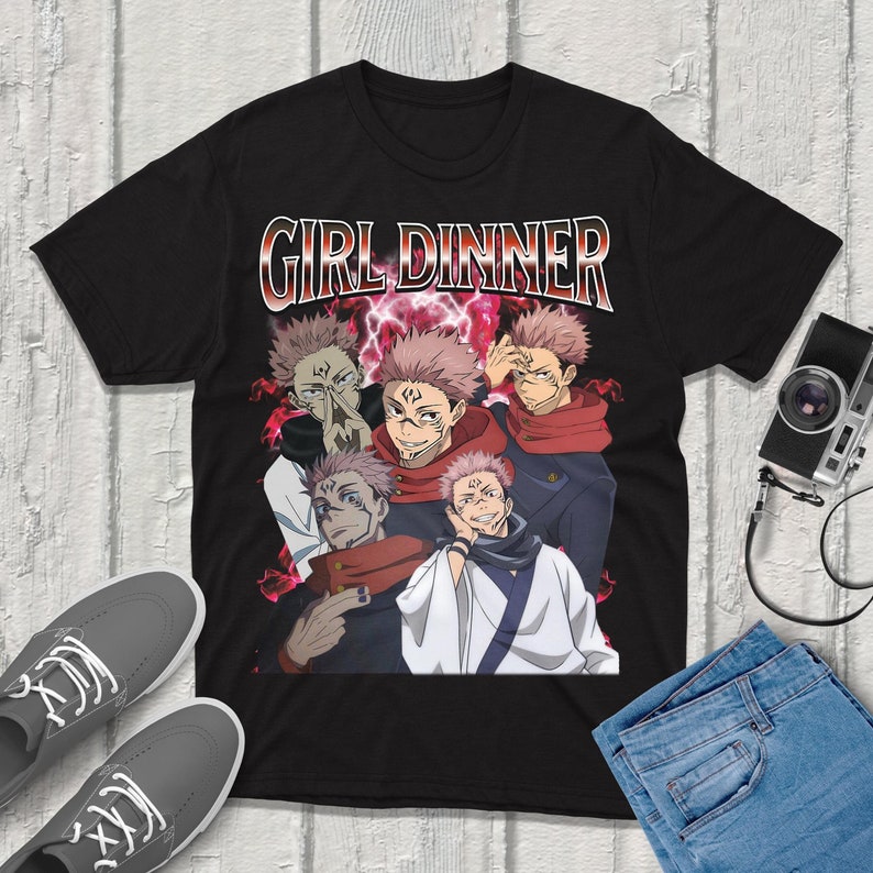 Anime Merchandise T Shirt - Sukuna Jujutsu-Kaisen T-shirt streetwear premium kwaliteit