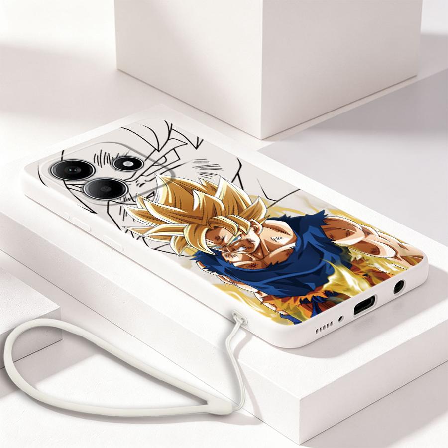 Lanyard Anime Logo - Zachte hoes voor Xiaomi Poco F8