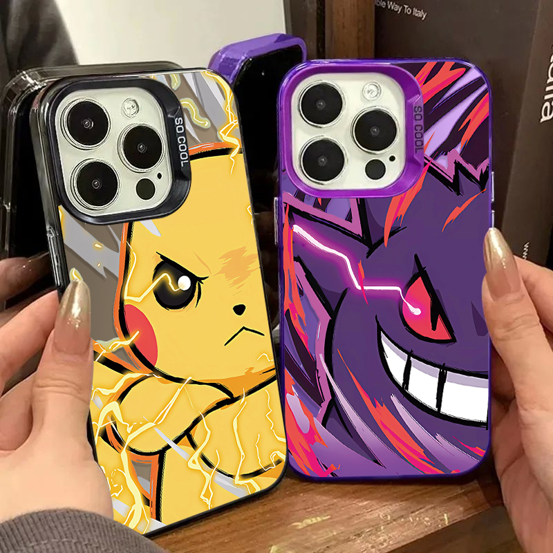 Phone Case Anime - Anime P-Pokemon Schattige Pikachu Telefoonhoesje voor