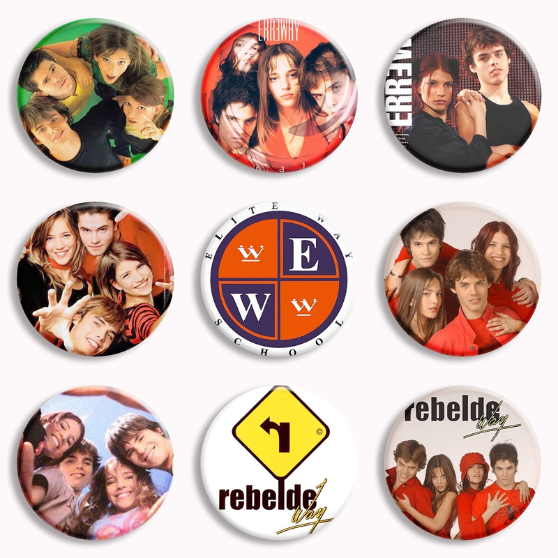 Pin Button Badge - Film Rebelde Way Zachte Knop Pin