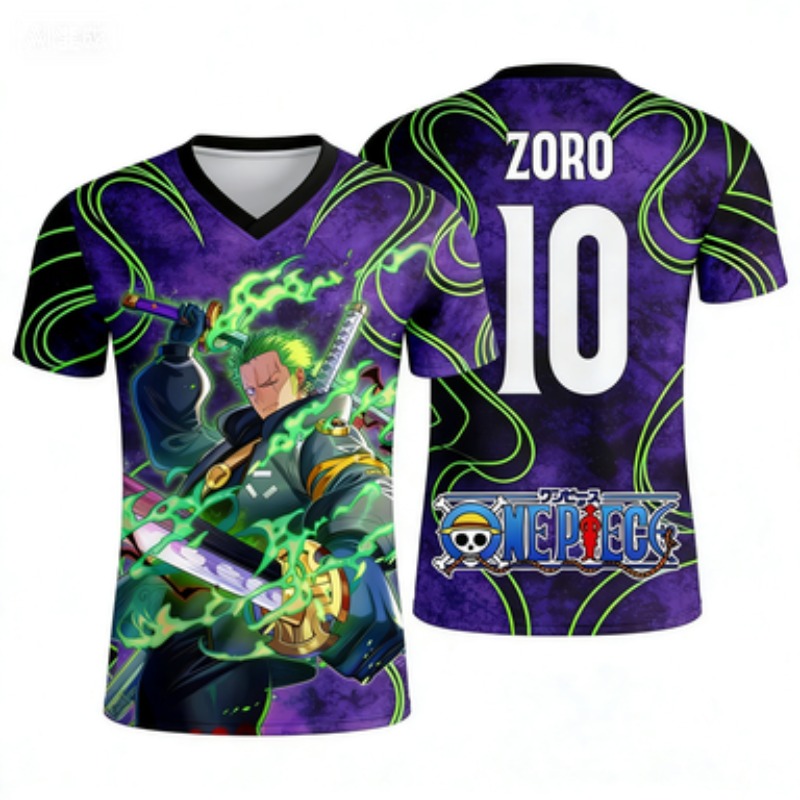 Anime Merchandise Clothes - 2026 Zomer Nieuwe Anime Voetbal Sport
