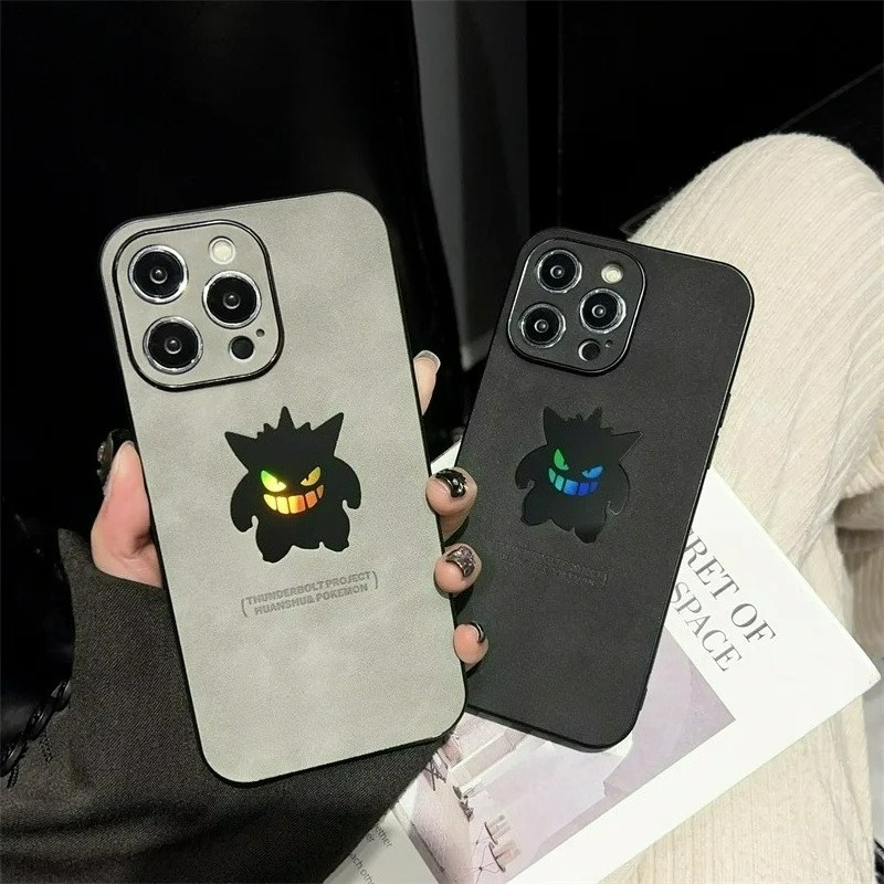 Cartoon Anime Gengar Lederen T - Phone Case Anime recensie en prijs