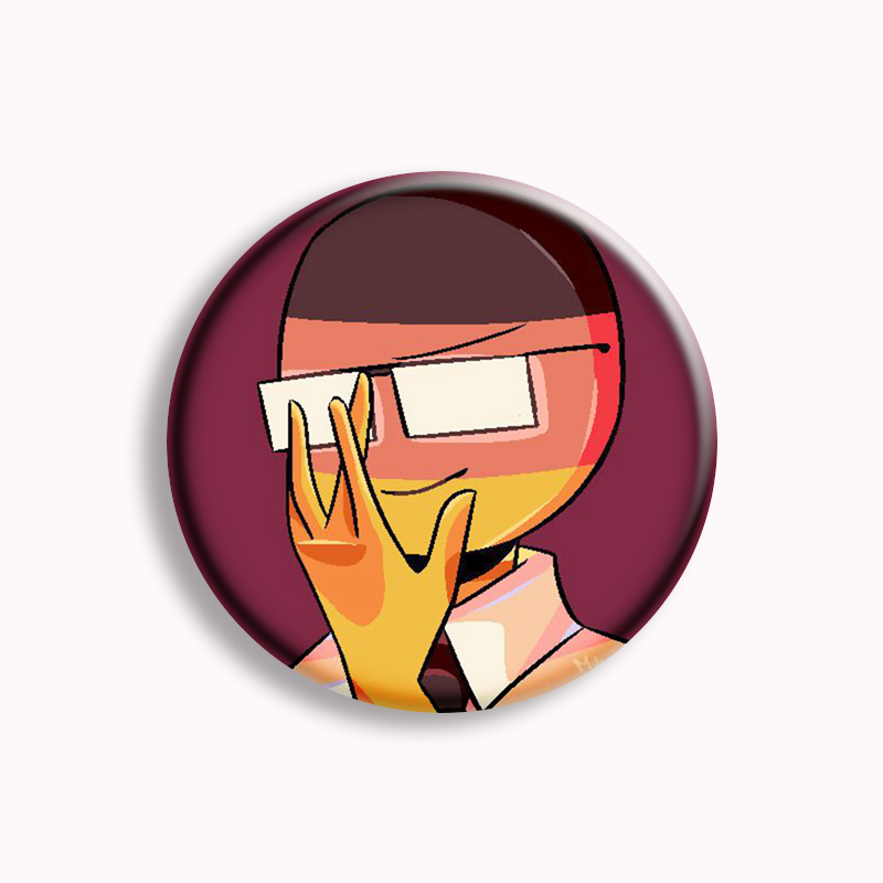 Countryhuman Fan Art Button Pi - Pin Button Badge recensie en prijs