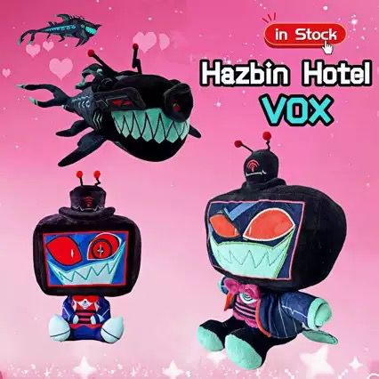 IN VOORRAAD NIEUWE Hazbin Hote - Anime Merchandise Plush Toys recensie en prijs