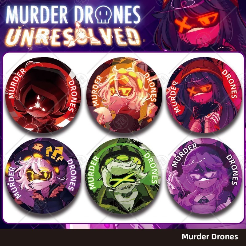 Murder Drones Leuke Cartoon An - Pin Button Badge recensie en prijs