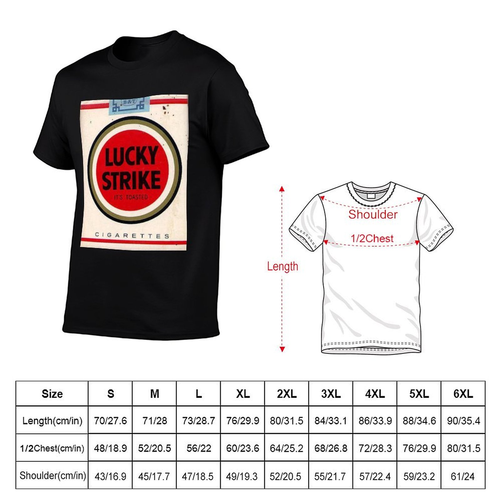BESTSELLER Lucky Strike Mercha - Anime Merchandise T Shirt recensie en prijs