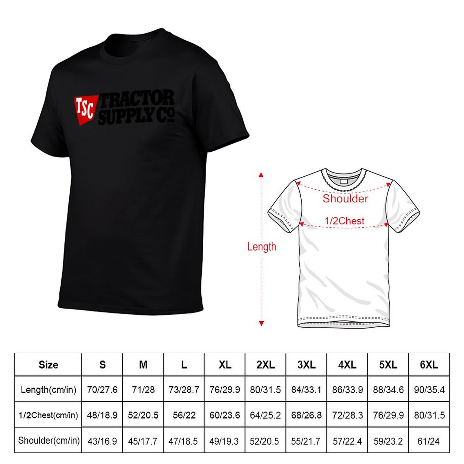 Tractor Supply TSC Logo Mercha - Anime Merchandise T Shirt recensie en prijs