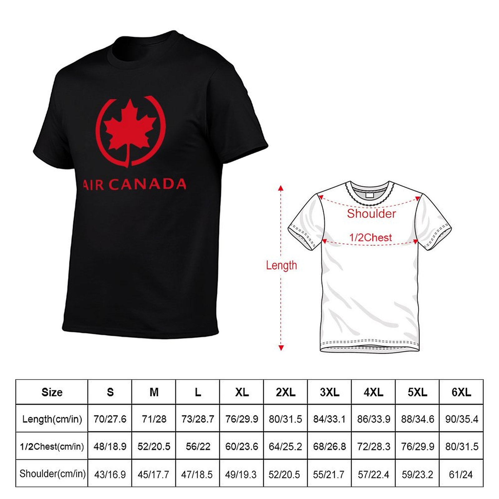 BESTSELLER - Air Canada Mercha - Anime Merchandise T Shirt recensie en prijs