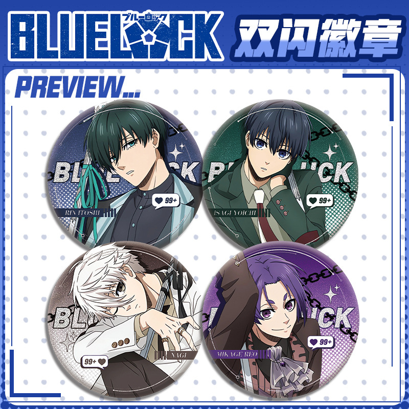 Blue Lock Anime Manga Cosplay  - Pin Button Badge recensie en prijs